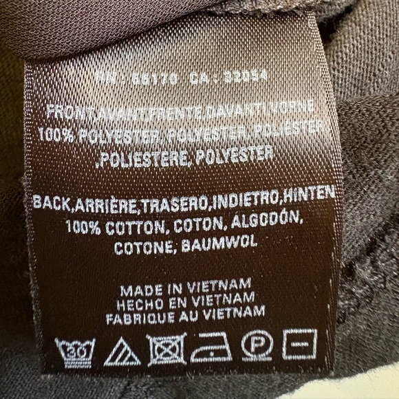 Anthropologie Deletta Black Sleeveless drape feminine vneck Relaxed Blouse small - Picture 4 of 7